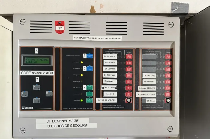 Remplacement d'un CMSI ( Centralisateur de Mise en Sécurité Incendie) dans une maison d'accueil spécialisée